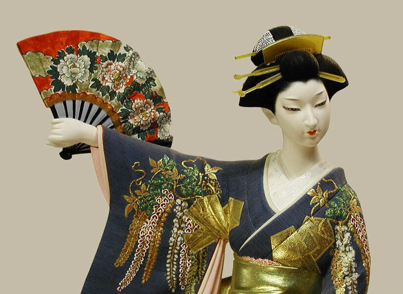 人気の伝統的博多人形 美人もの | 博多人形 伝統工芸士